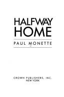 Cover of Halfway home
