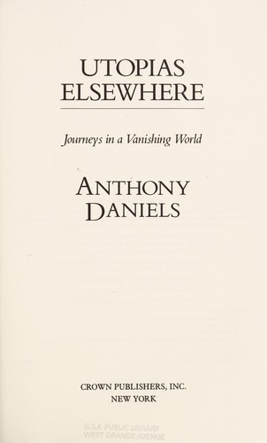 Cover of Utopias elsewhere
