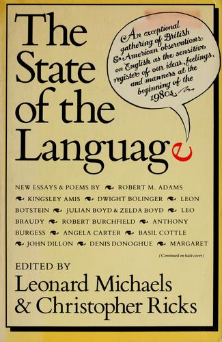 Cover of The state of language