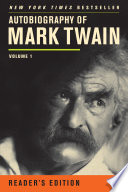 Cover of Autobiography of Mark Twain: Volume 1, Reader's Edition