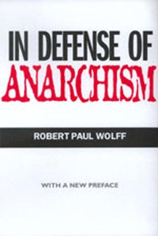 Cover of In Defense of Anarchism