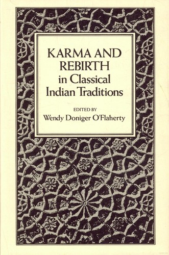Cover of Karma and Rebirth in Classical Indian Traditions