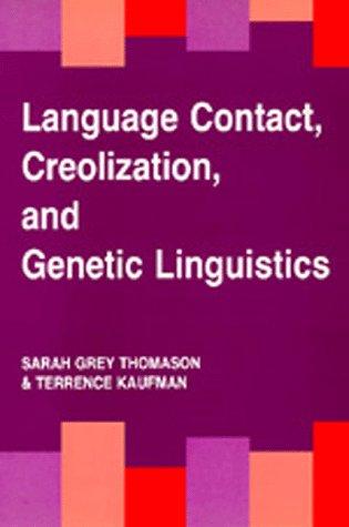 Cover of Language contact, creolization, and genetic linguistics