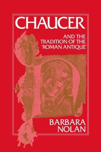 Cover of Chaucer and the Tradition of the Roman Antique