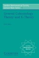 Cover of General cohomology theory and K-theory