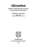 Cover of Alienation: Marx's conception of man in capitalist society