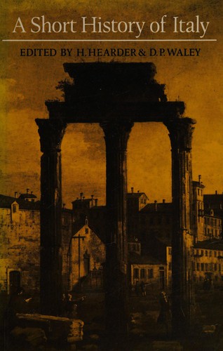 Cover of A short history of Italy from Classical times to the present day