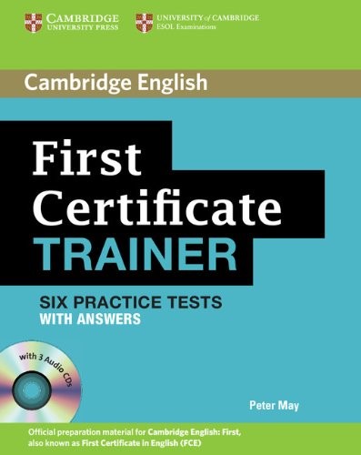 Cover of Cambridge first certificate trainer