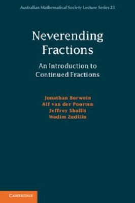 Cover of Neverending Fractions
Australian Mathematical Society Lecture Series