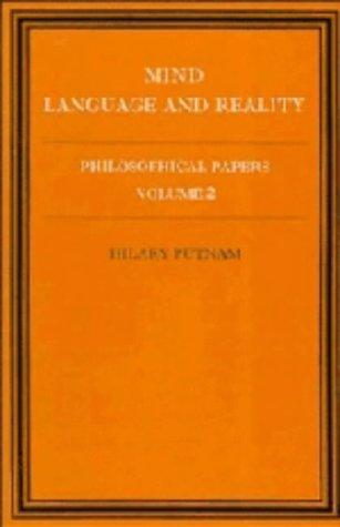 Cover of Mind language and reality