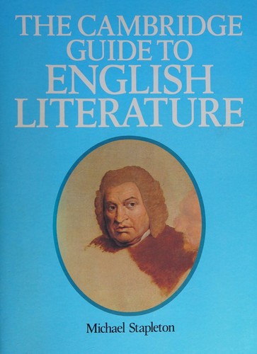 Cover of The Cambridge guide to English literature