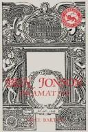 Cover of Ben Jonson, dramatist