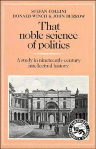Cover of Noble Science and Politics