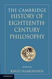 Cover of The Cambridge History of Eighteenth-Century Philosophy 2 Volume Paperback Boxed Set