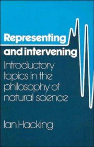 Cover of Representing and intervening