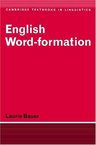 Cover of English word-formation