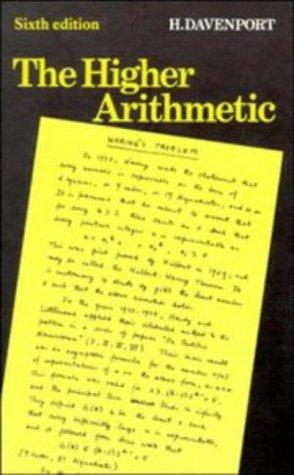 Cover of The Higher Arithmetic