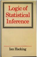 Cover of Logic of statistical inference