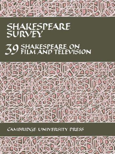 Cover of Shakespeare Survey 39