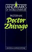 Cover of Pasternak:Doctor Zhivago (Landmarks of World Literature)
