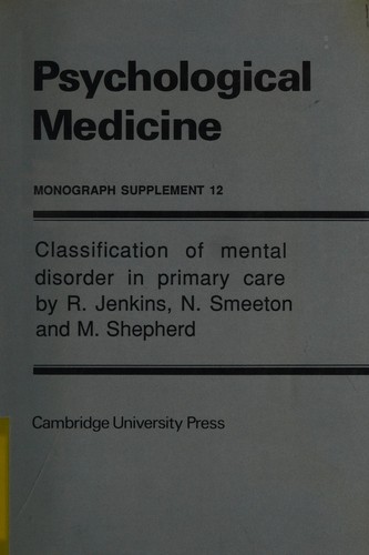 Cover of A Representative Psychiatrist