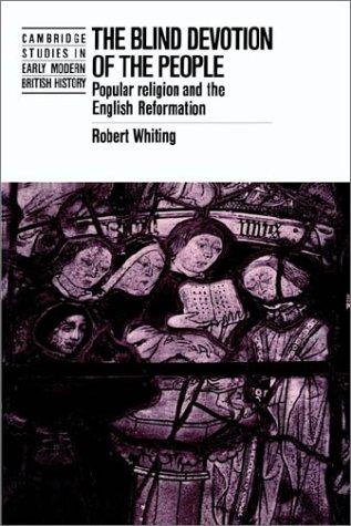 Cover of The blind devotion of the people