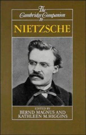 Cover of The Cambridge companion to Nietzsche