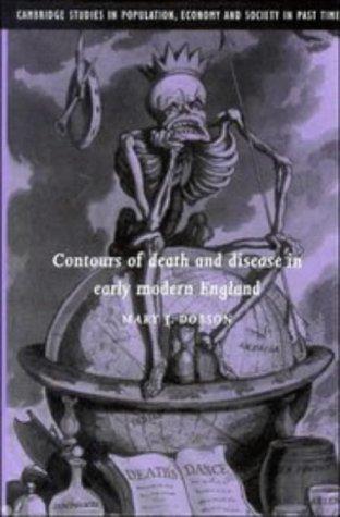 Cover of Contours of death and disease in early modern England