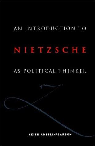 Cover of An introduction to Nietzsche as political thinker