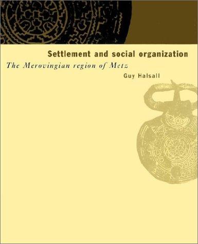 Cover of Settlement and social organization