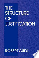 Cover of The Structure of Justification