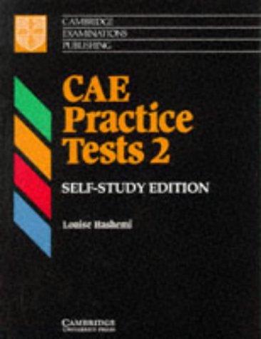Cover of CAE Practice Tests 2 Self-study student's book