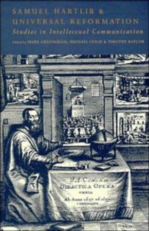 Cover of Samuel Hartlib and universal reformation