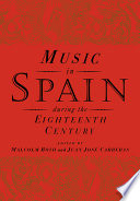 Cover of Music in Spain During the Eighteenth Century