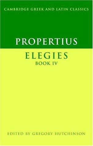 Cover of Propertius