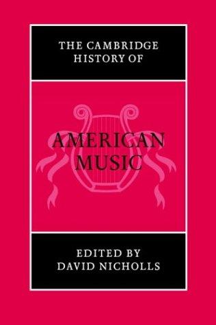 Cover of The Cambridge History of American Music