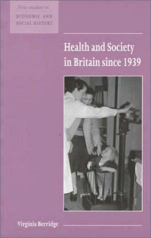 Cover of Health and society in Britain since 1939