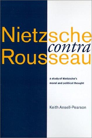 Cover of Nietzsche contra Rousseau