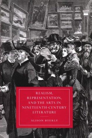 Cover of Realism, representation, and the arts in nineteenth-century literature