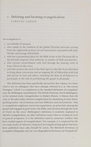 Cover of The Cambridge companion to evangelical theology