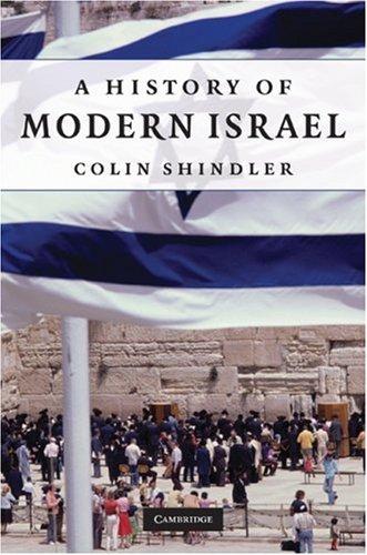 Cover of A History of Modern Israel