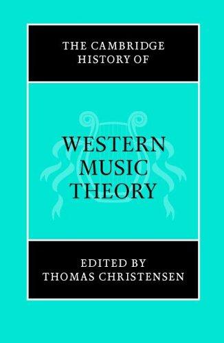 Cover of The Cambridge History of Western Music Theory (The Cambridge History of Music)