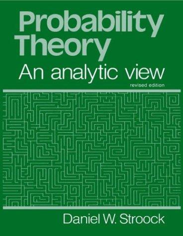 Cover of Probability Theory, an Analytic View