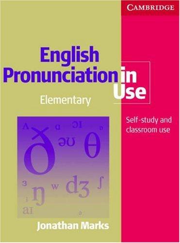 Cover of English Pronunciation in Use Elementary (English Pronunciation in Use)