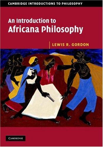 Cover of An Introduction to Africana Philosophy (Cambridge Introductions to Philosophy)
