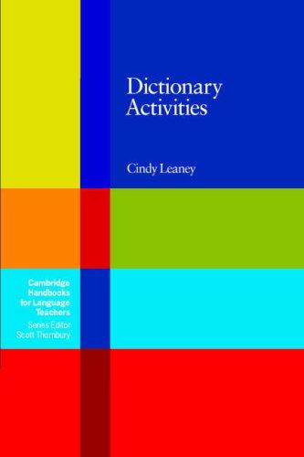 Cover of Dictionary activities