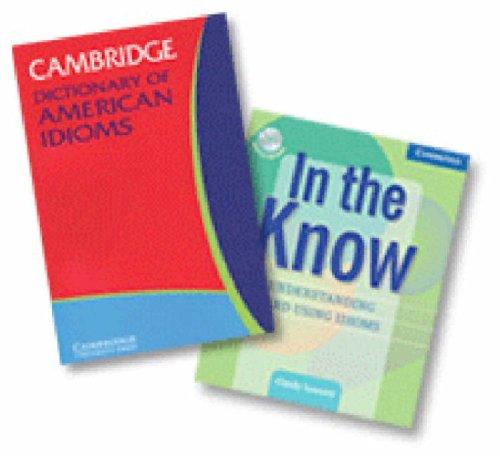 Cover of In the Know and Cambridge Dictionary of American Idioms Set of 2 Paperbacks