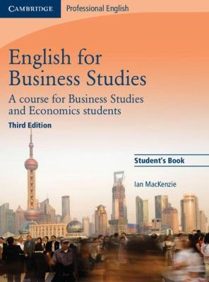 Cover of English For Business Studies A Course For Business Studies And Economics Students