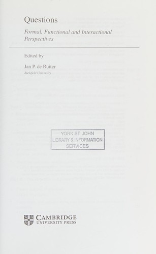 Cover of Questions