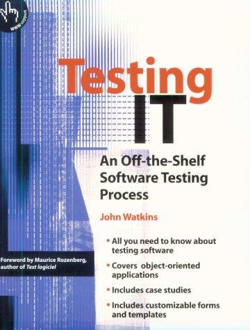 Cover of Testing IT